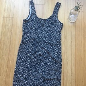 Black and white dress